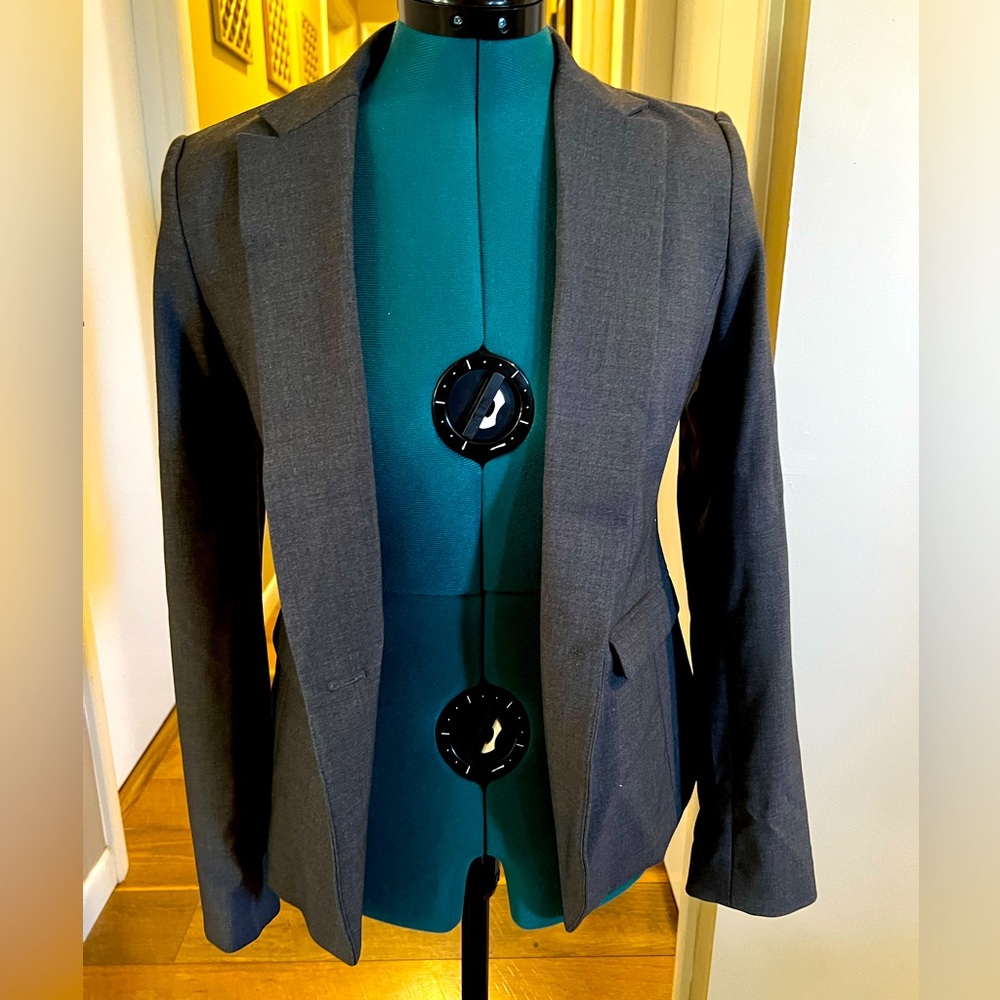 NWT gray suit jacket